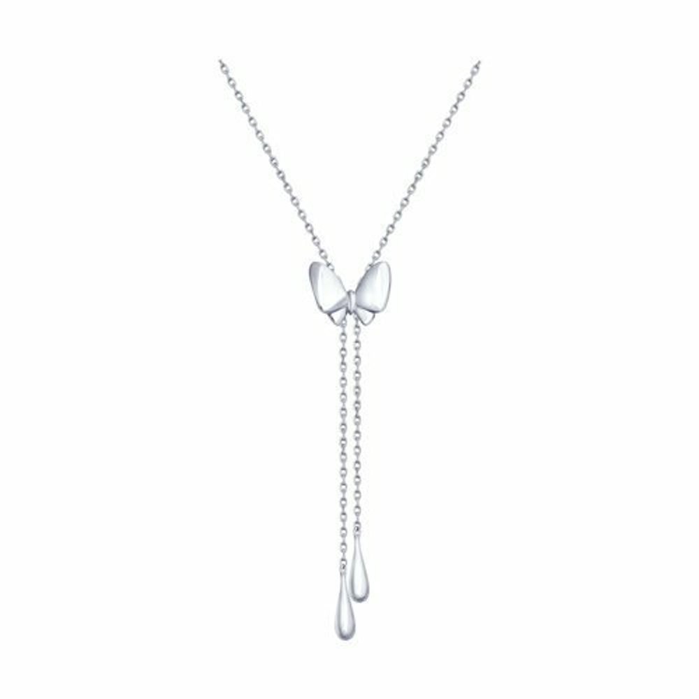 Колье из серебра