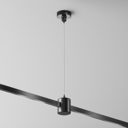 Подвес тросовый с прямым коннектором питания Maytoni   TRA157SW-IPC1-B