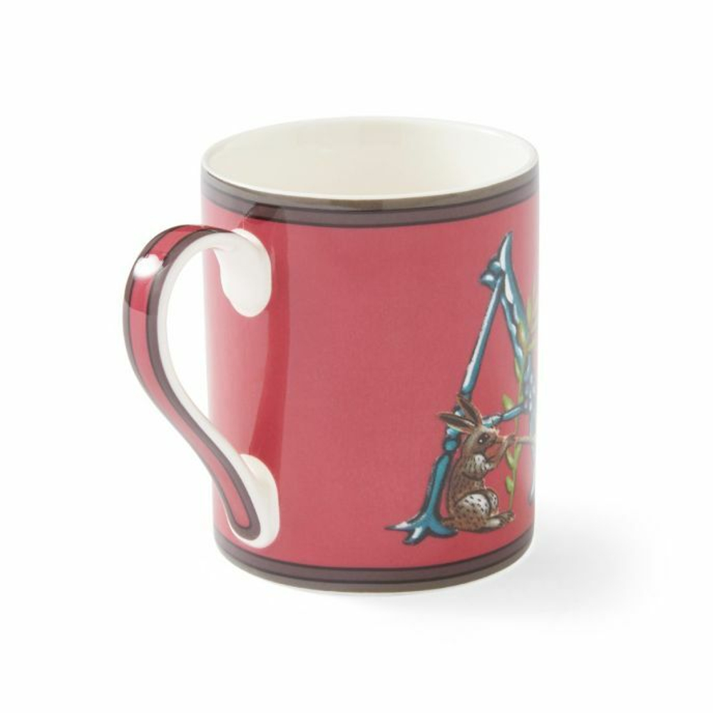 Spode - Набор кружка Kemp Alphabet 340мл А / артикул   KKAA8975-XG  / GTIN 749151786387