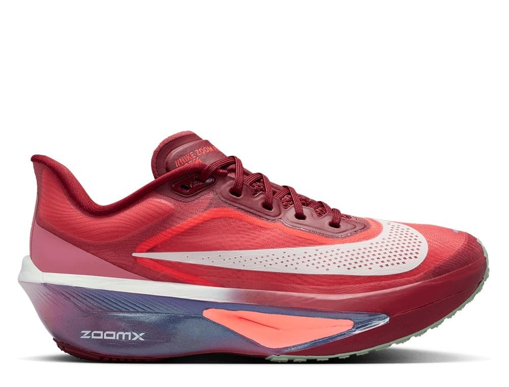 Женские беговые кроссовки Nike Zoom Fly 6 W Красный-Бордовый.