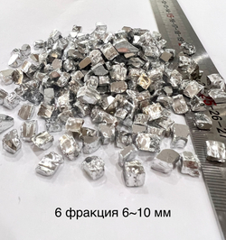 Стеклянная крошка Зеркальная всесторонняя фракция 6