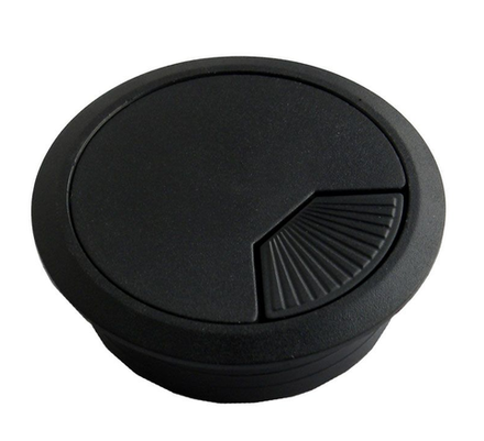 629 Заглушка для проводов врезная одинарная 60мм цвет в ассорт.