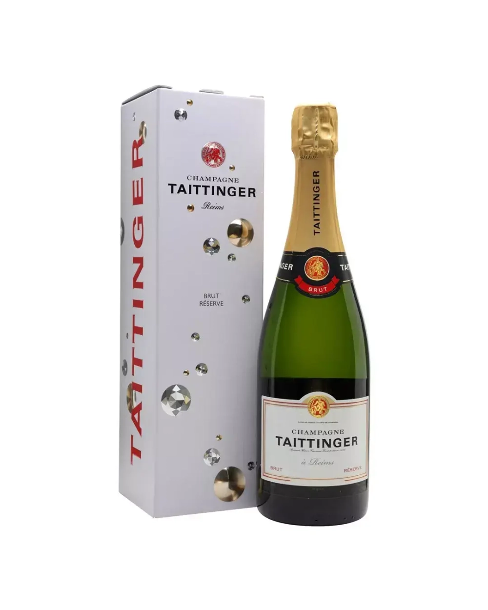 Taittinger Brut Reserve в подарочной коробке