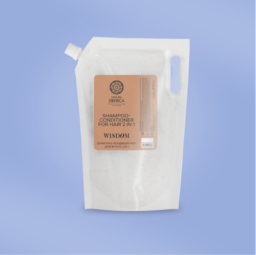 Шампунь и кондиционер 2в1 Natura Siberica Дой-Пак 2000 мл Shades of Siberia Wisdom