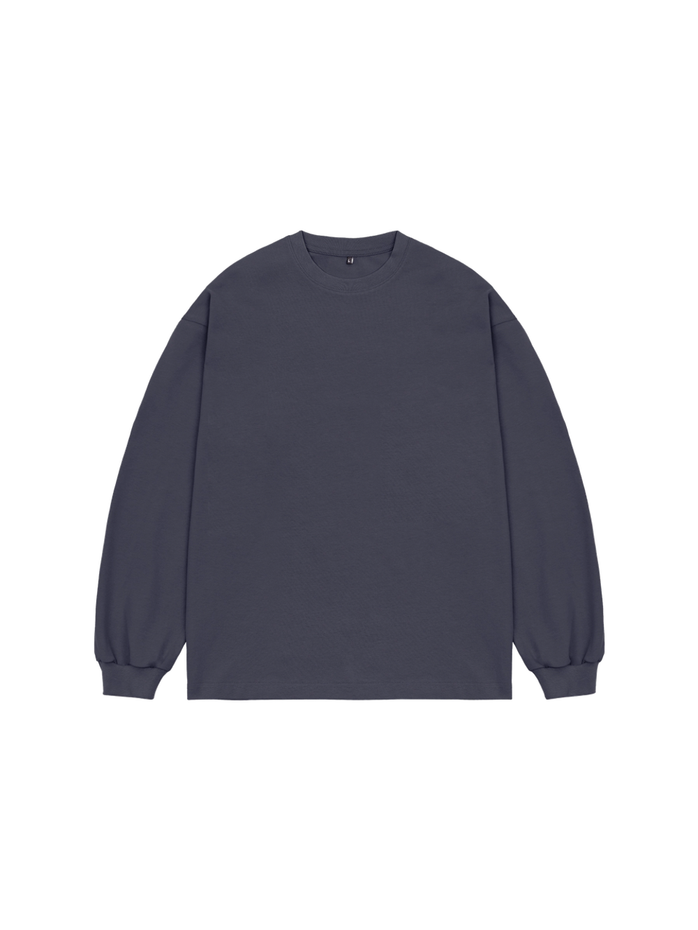 Лонгслив оверсайз (графит) 230 г