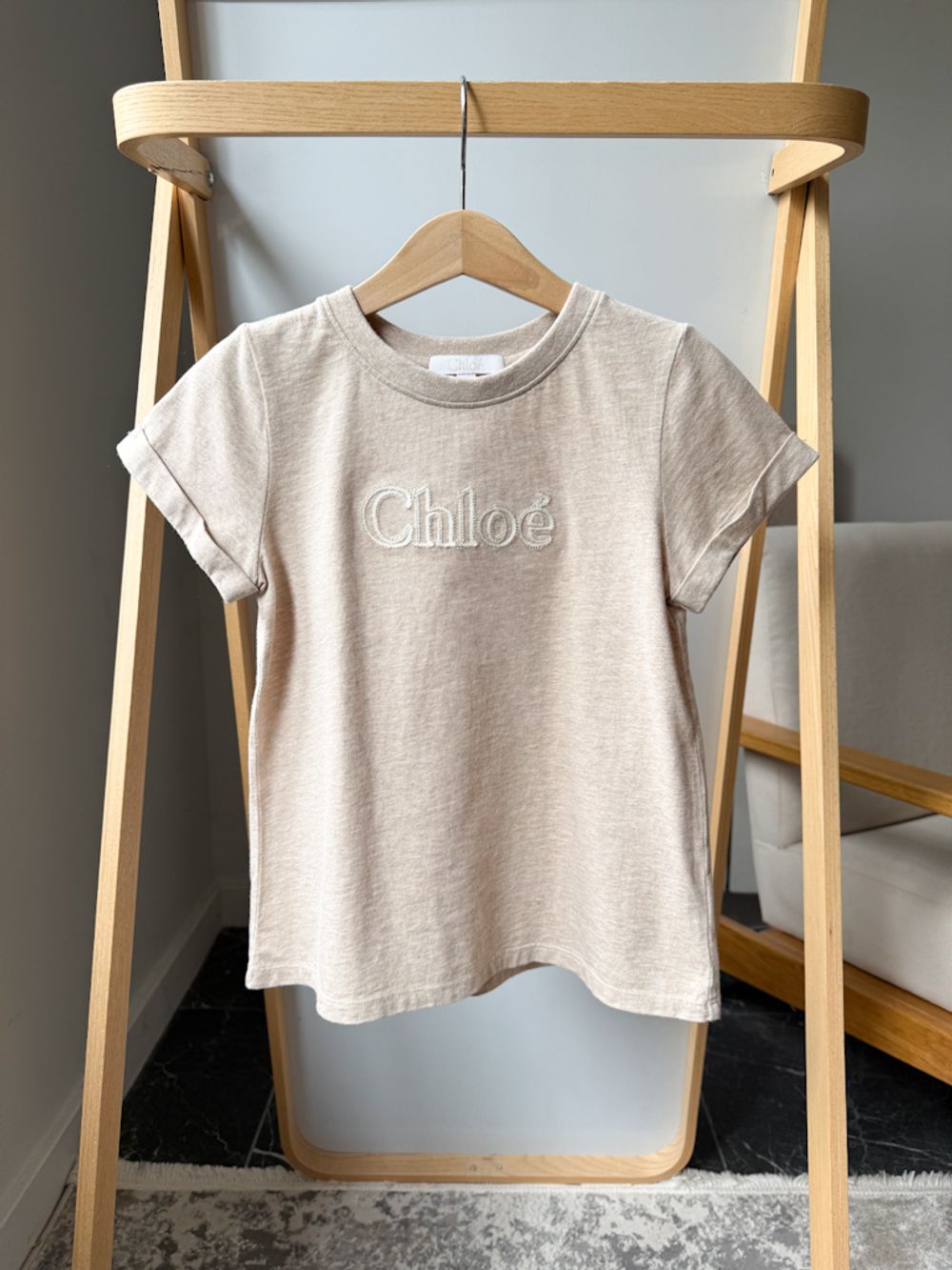 Хлопковая футболка Chloe, 128