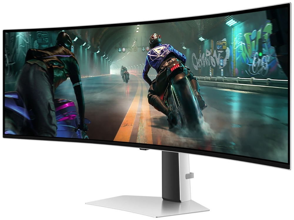 Монитор 49" Samsung LS49DG910SIXCI серебристый