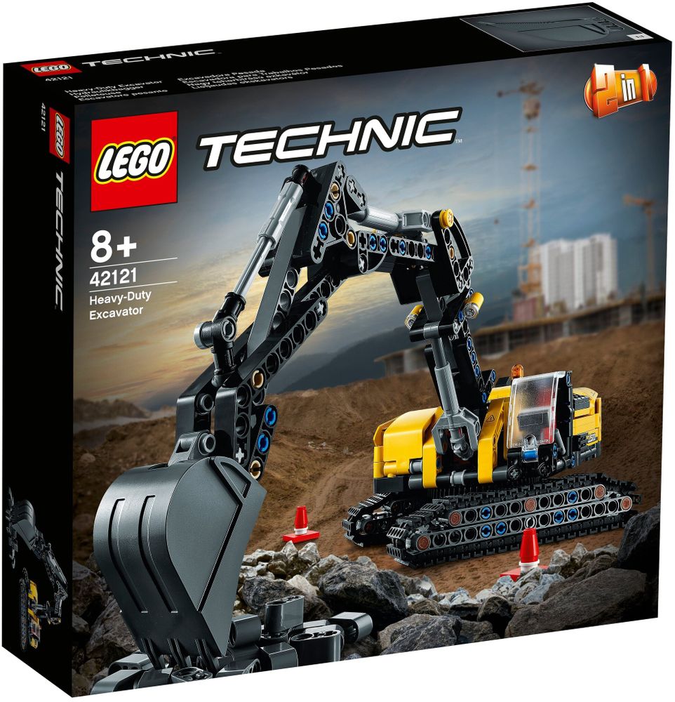 Конструктор LEGO Technic 42121 Тяжелый экскаватор