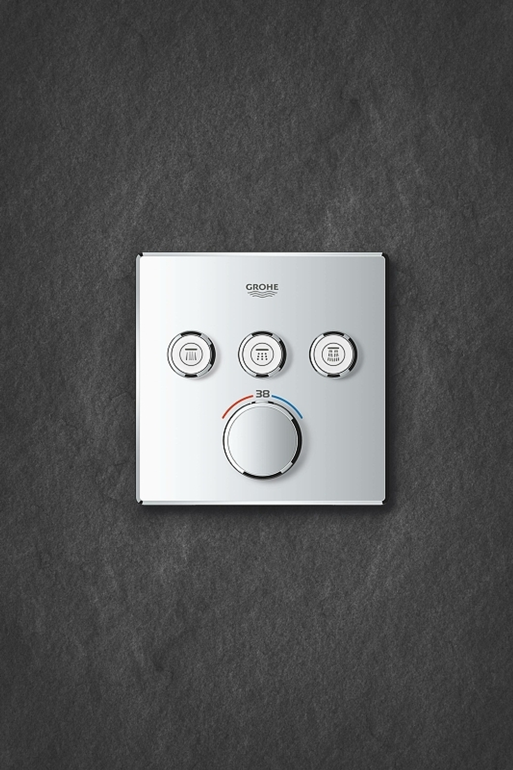 Смеситель для душа Grohe Grohtherm SmartControl 29126000 с термостатом Хром
