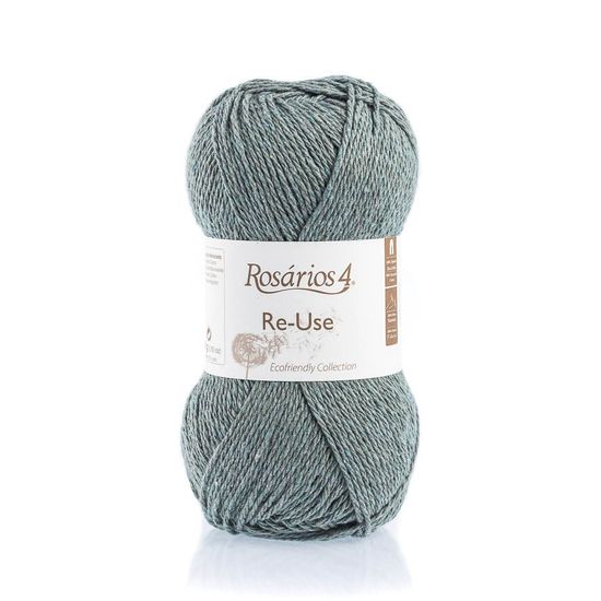Пряжа ROSARIOS 4 Re-Use (100% переработанный хлопок)