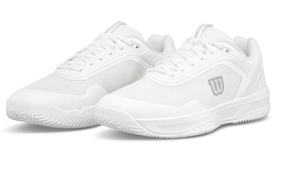 Женские теннисные кроссовки Wilson Court Glide - white/white/silver