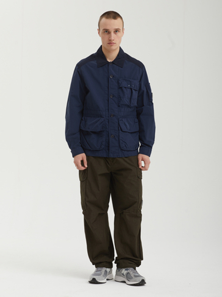 Мужская Куртка Flatt Nylon Mixed Button Lens