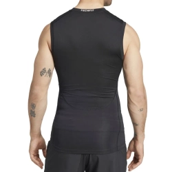 Теннисная футболка Adidas Techfit Training Sleeveless - black