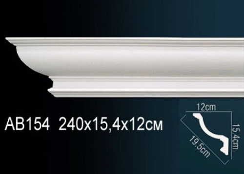 Карниз потолочный AB154
