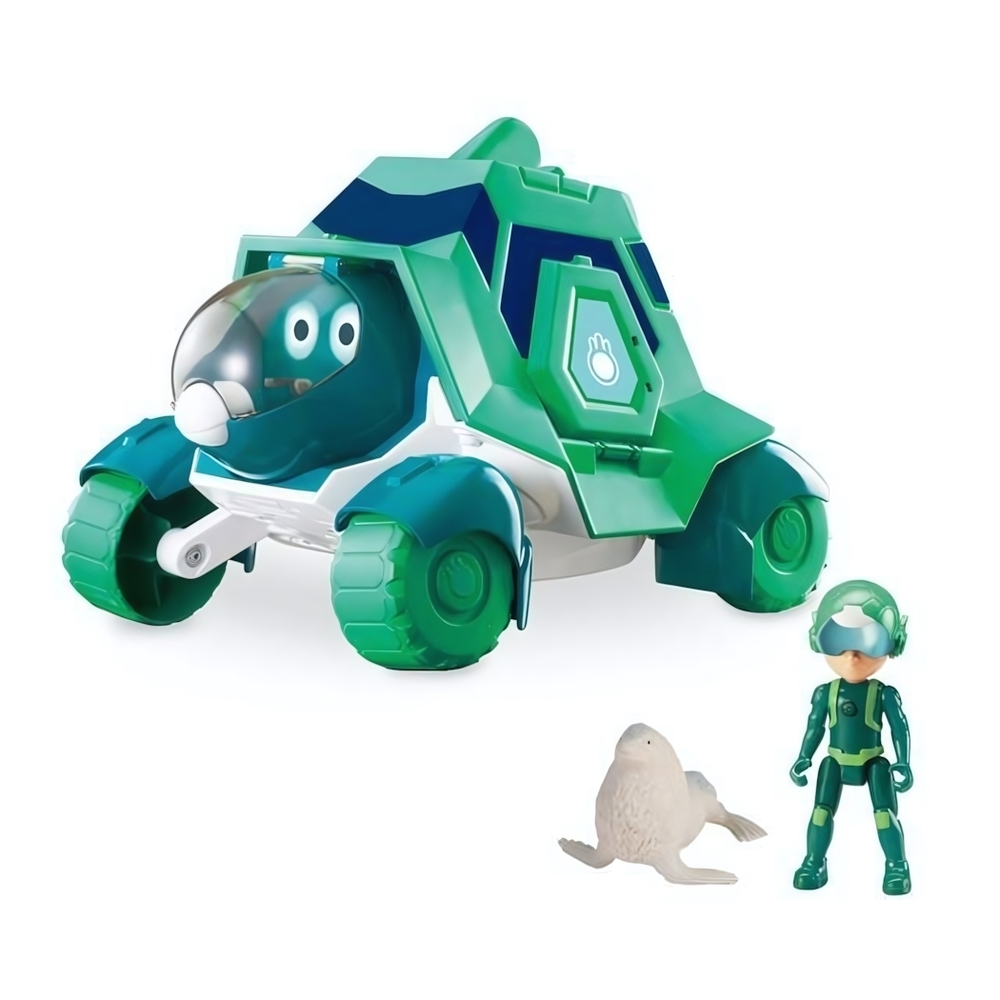 Петроникс. Игровой набор мега-трансформер 2в1 Шэлли и фигурка (Росмен)