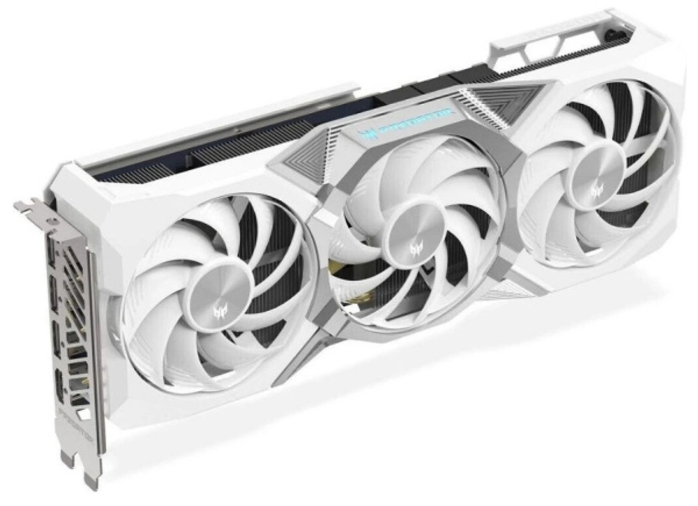 Видеокарта Acer Radeon RX 9070 XT PREDATOR BIFROST WHITE OC (DP.Z4FWW.P02)