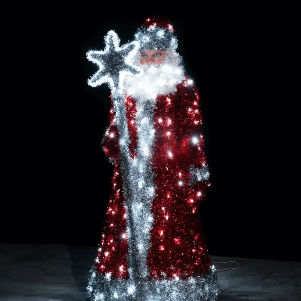 Светодиодная фигура "Дед Мороз Искристый"