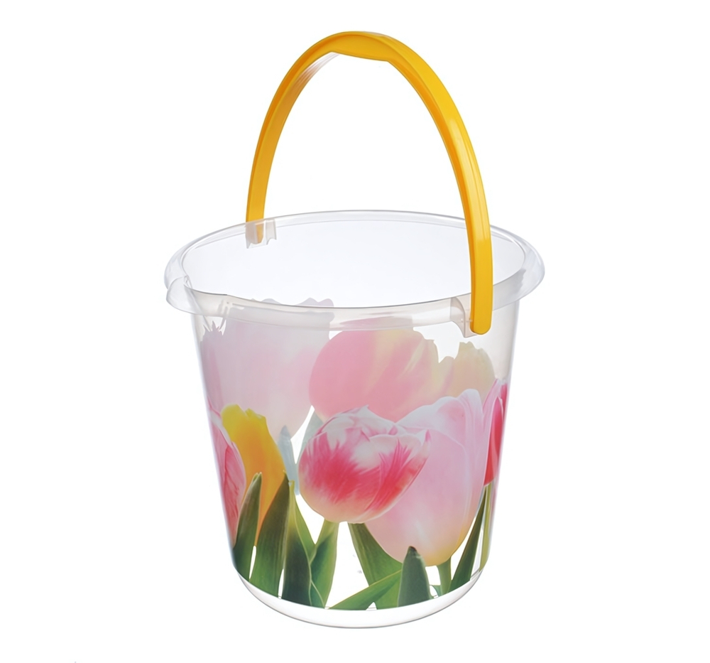 Ведро ДЕКО 5л с рисунком М2425