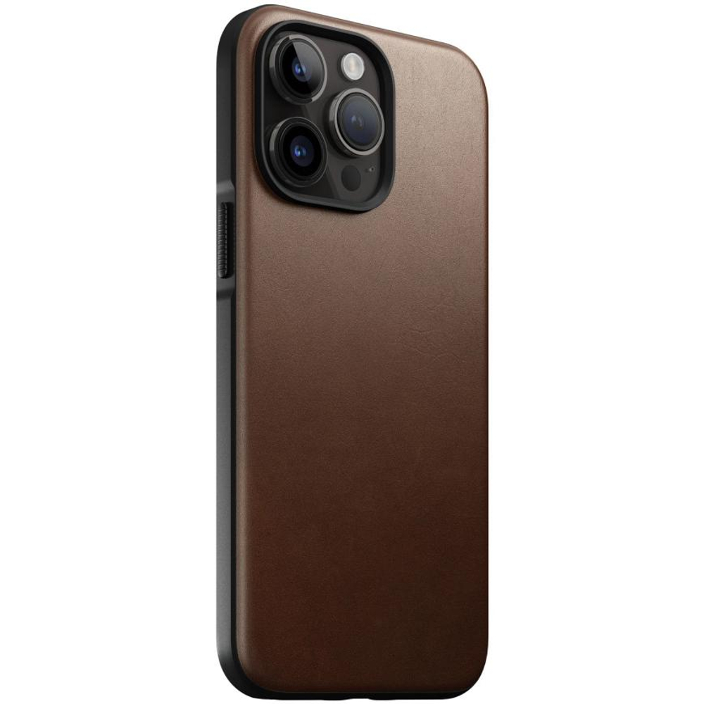 Кожаный чехол MagSafe Nomad Modern Leather Case для iPhone 14 Pro Max Чехол из натуральной цельнозерновой кожи ECCO