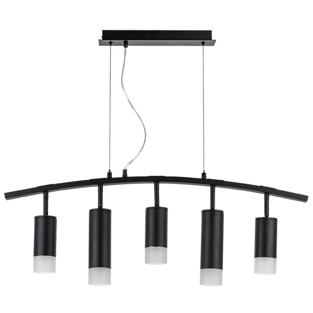 LR7353738721 Люстра RULLO 5х50W GU10 ЧЕРНЫЙ (571735+214437-3+214487-2+202431-5)