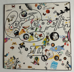 Винтажная виниловая пластинка LP Led Zeppelin III (France 1975)