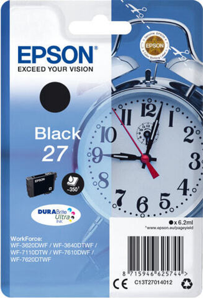 Струйный картридж Epson Alarm clock C13T27014022 1 шт