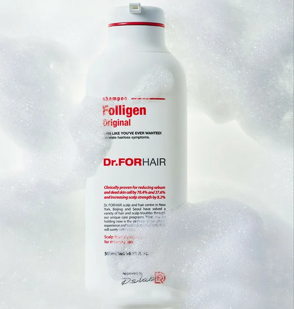 Dr.For Hair Folligen Shampoo шампунь для волос 300мл