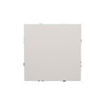 Выключатель встраиваемый VOLTUM S70 одноклавишный 10А, (белый матовый)