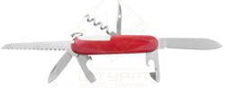 Нож многофункциональный Victorinox Camper 91 мм, Red