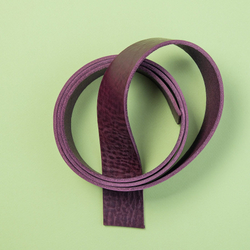 Ременная заготовка Миссури МС13 цв. Фиолетовый, толщ. 3,3-3,5 мм