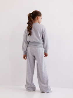 Худи для девочки, модель №7, рост 128 см, серый