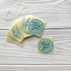 Наклейки Thank you