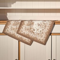 НАБОР ПОЛОТЕНЕЦ ИЗ 2Х ШТ "ROYAL GARDEN",БЕЛЫЙ ,40Х60СМ ТВИЛ,100% ХЛОПОК