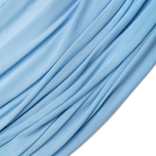 Сетка бельевая эластичная 110±5 г/м², 160±2 см / 10 метров, голубой/blue, Blitz GSTT