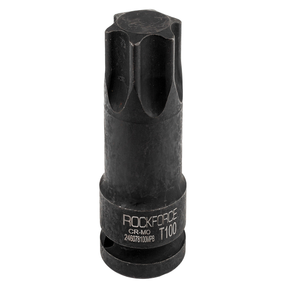 Головка-бита TORX ударная T100,1/2'' RockForce RF-246078100MPB