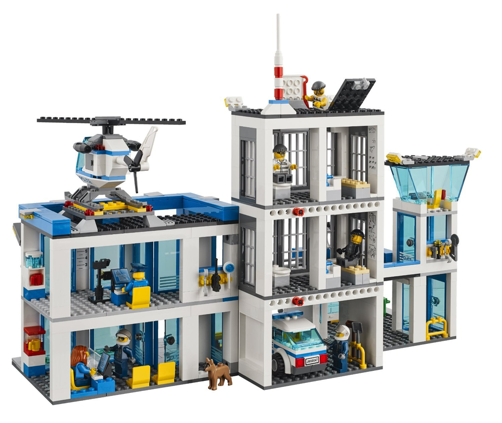 LEGO City: Полицейский участок 60047 — Police Station — Лего Сити Город