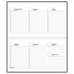 Планинг-еженедельник недатированный (165х90 мм) STAFF, твердая обложка, УФ-ЛАК, 64 л., "Leopards", 113515