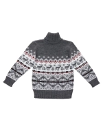 Свитер вязаный с горлом