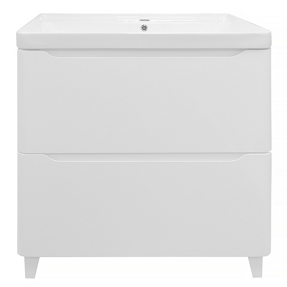 Комплект Тумба Azario LOTOS 70/2 Н 710х475х835 напольная с раковиной Monte 70 (CS00081986)