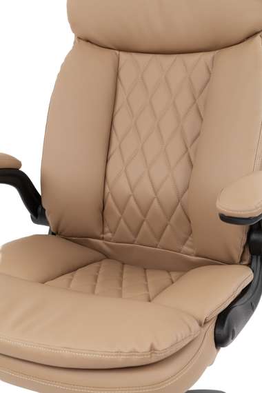 Офисное кресло Chairman 533 Россия экокожа бежевый