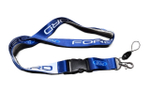 Ford (синий) / Брелок, шнурок для ключей на шею Ford (форд), ланъярд, крафт, синий (1 шт)