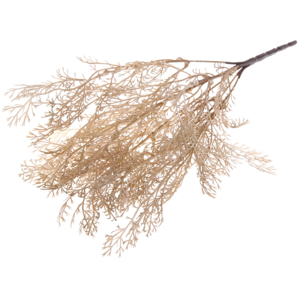 Искусственные цветы «Волшебная трава» 40см цвет бежевый