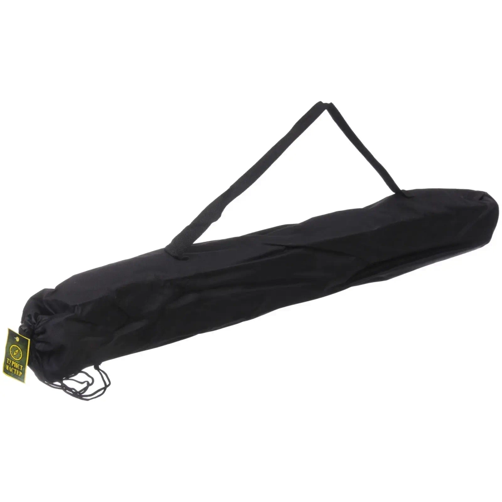 Кресло складное до 120 кг DC-6016, 52*63*90 см, цвет: чёрный, каркас алюминий, ТуристМастер