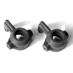 Капролоновые поворотные кулаки для Remo Hobby 1/16, черные, тюнинг (2 шт) CP-2507-BL
