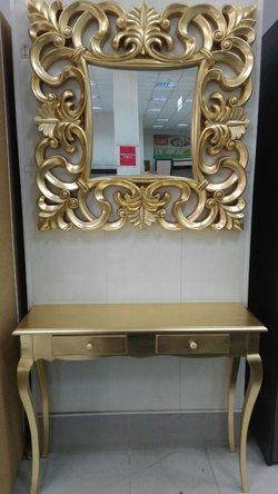 Зеркало DUPEN (Дюпен) PU021 золото