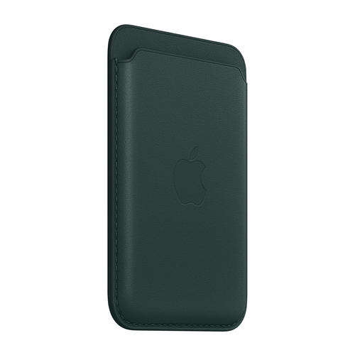 Кожаный чехол-бумажник с поддержкой MagSafe Apple Leather Wallet, Forest Green