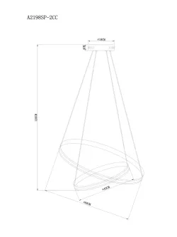 Подвесная люстра Arte Lamp
