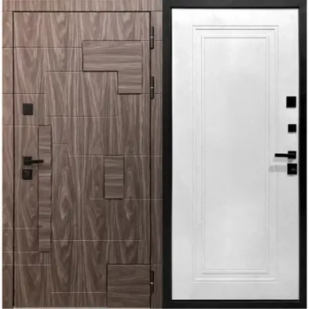 Металлическая дверь в квартиру "Домино" - 1126