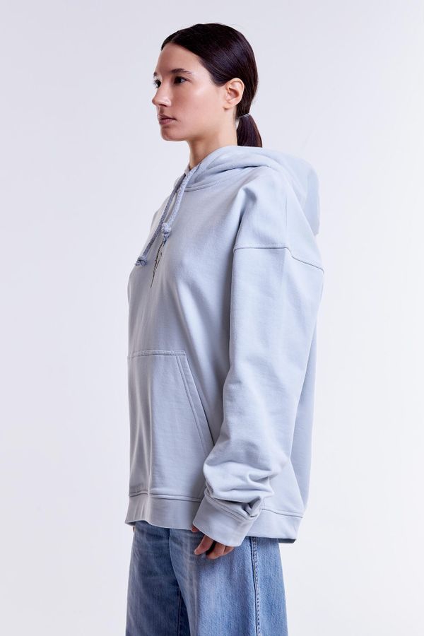 Худи Василек Light серо-голубое - фото 6