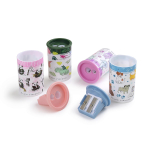 Точилка циллиндрическая с термопереносом, с двумя отверстиями "HappySharp" (BrunoVisconti)